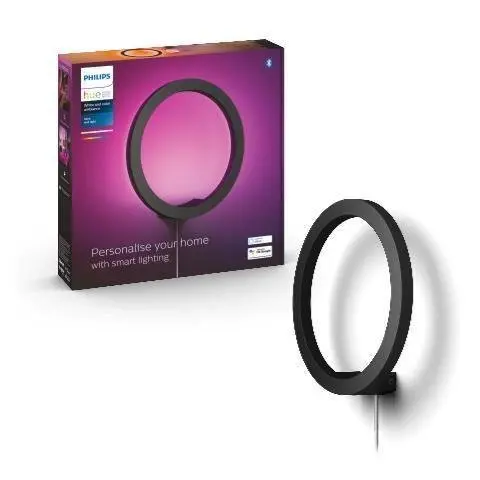 Philips Hue Sana - Chytré nástěnné LED svítidlo, černá 929003052901