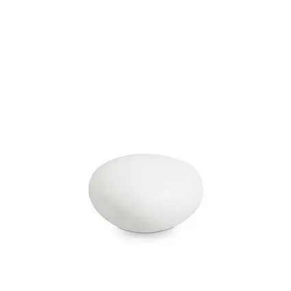 Venkovní stojací lampa Ideal Lux Sasso PT1 D25 White 161754 G9 1x15W 25cm bílá