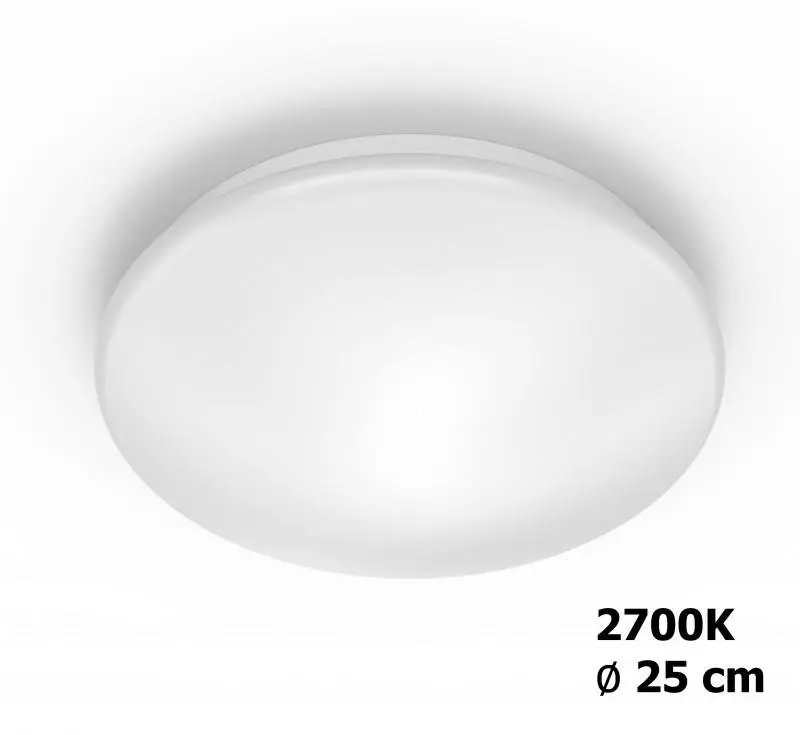 Nástěnné a stropní LED svítidlo Philips Moire CL200 2700K teplá bílá 10W 1000lm