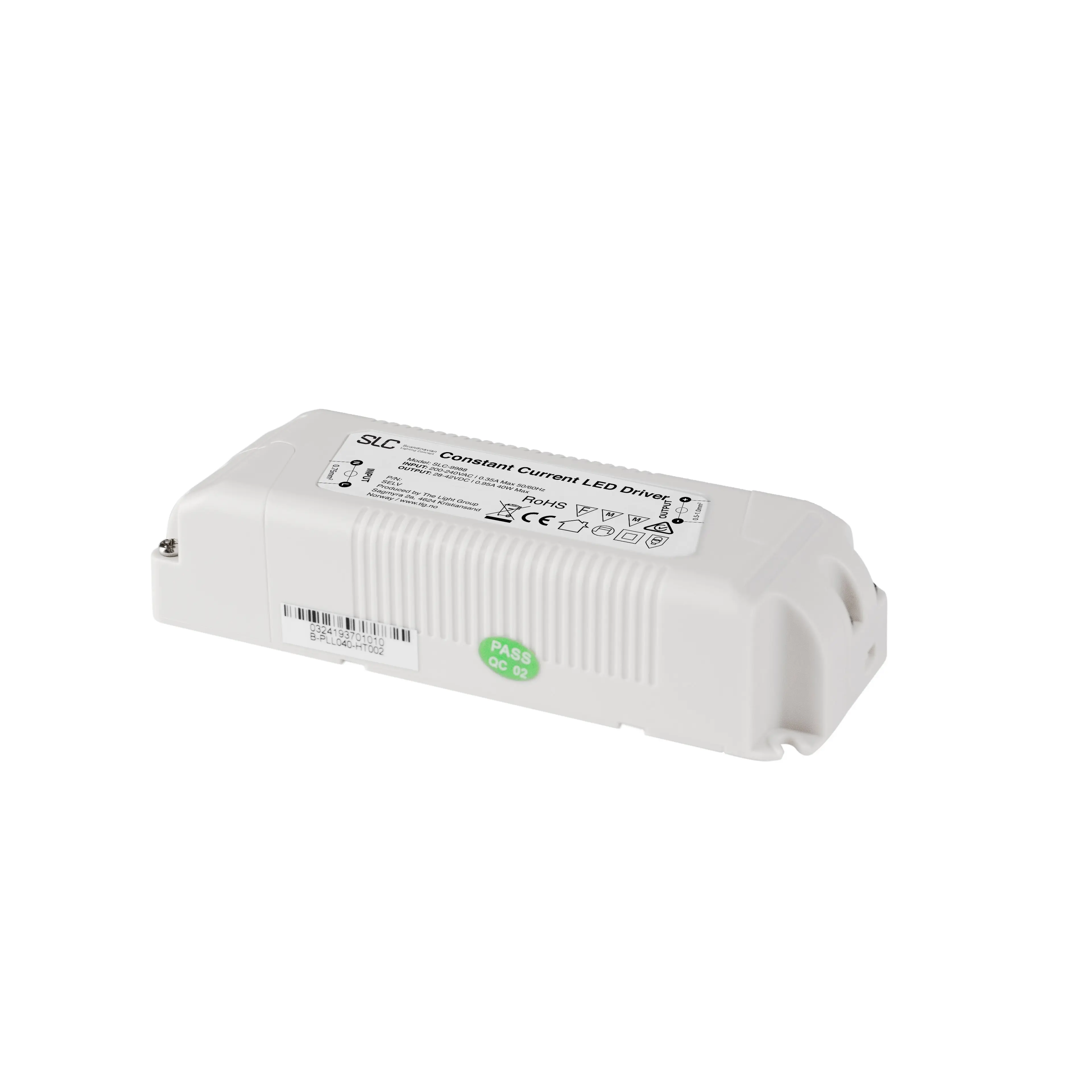SLC S32206 SLC LED DRIVER 900mA 36W 28-42VDC On/Off Euro - TLG