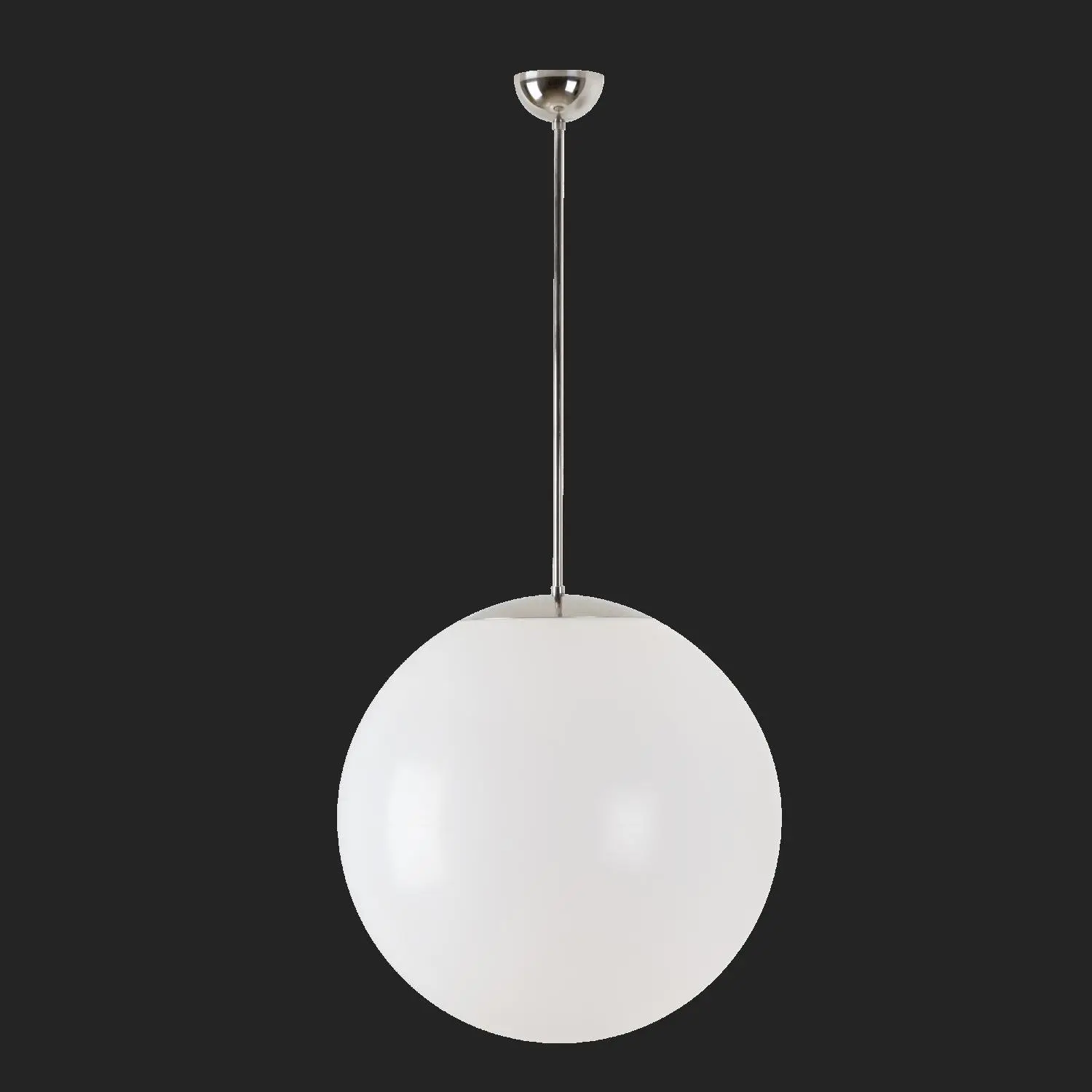 OS ISI66142 ISIS P4 závěsné plastové svítidlo nerez leštěná / bílá IP40 3000 K 41W LED nouzové kombinované 3 h (původní kód OS 66142) - OSMONT