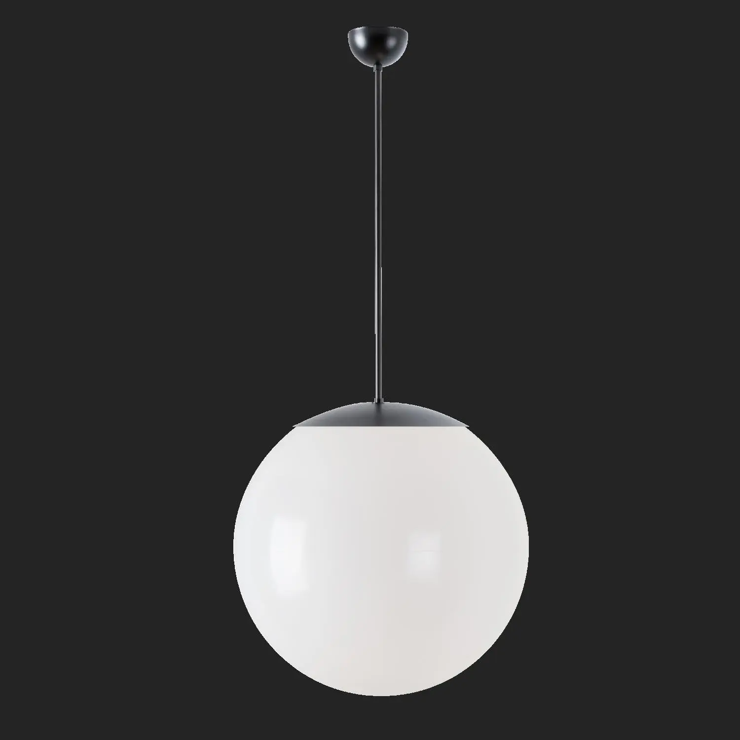 OSMONT ISI64027 ISIS P4 PM závěsné plastové svítidlo černá / bílá IP40 3000 K 41W LED nouzové kombinované 3 h