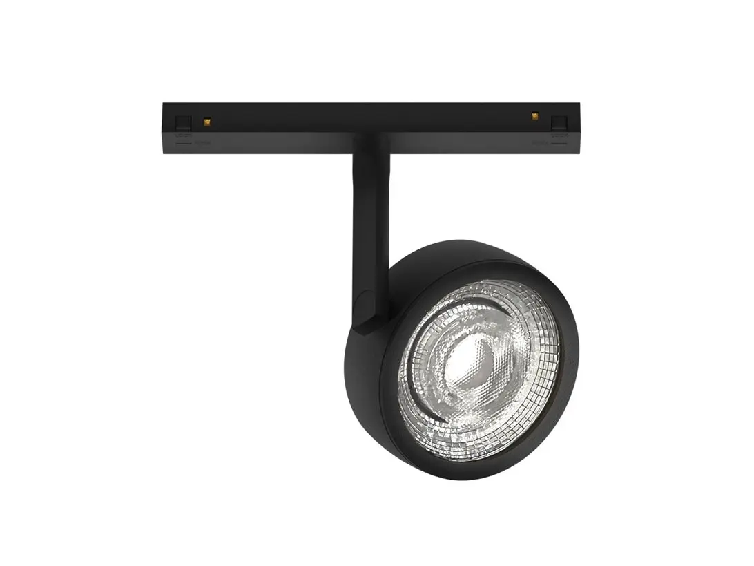 LED2 6252933D VÝPRODEJ VZORKU Svítidlo MAXO do magnetické lišty 48V černé DALI DIM 20W 3000K - LED2 Lighting
