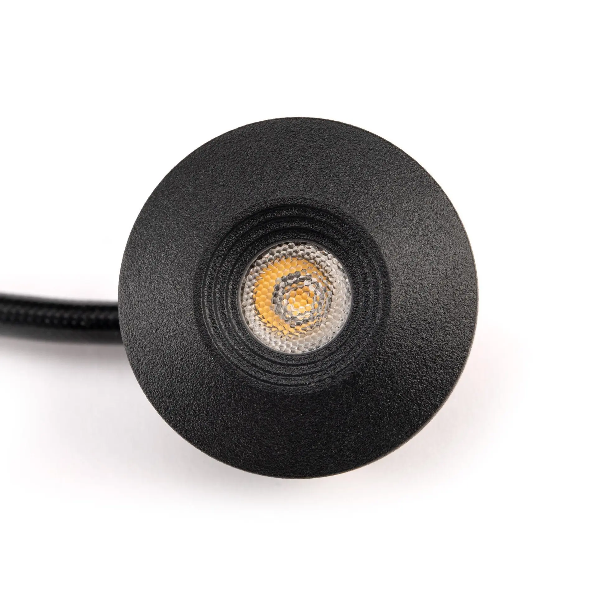SLC vestavné LED svítidlo MiniOne Fixed 2,1 W 3 V 3000 K stmívatelné IP65 32 mm 45° Ra90 černé