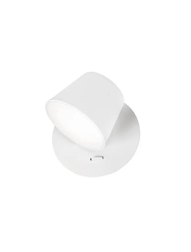 Nova Luce Vkusná a jednoduchá nástěnná LED lampička Amadeo - 6 W LED, bílá NV 8223601