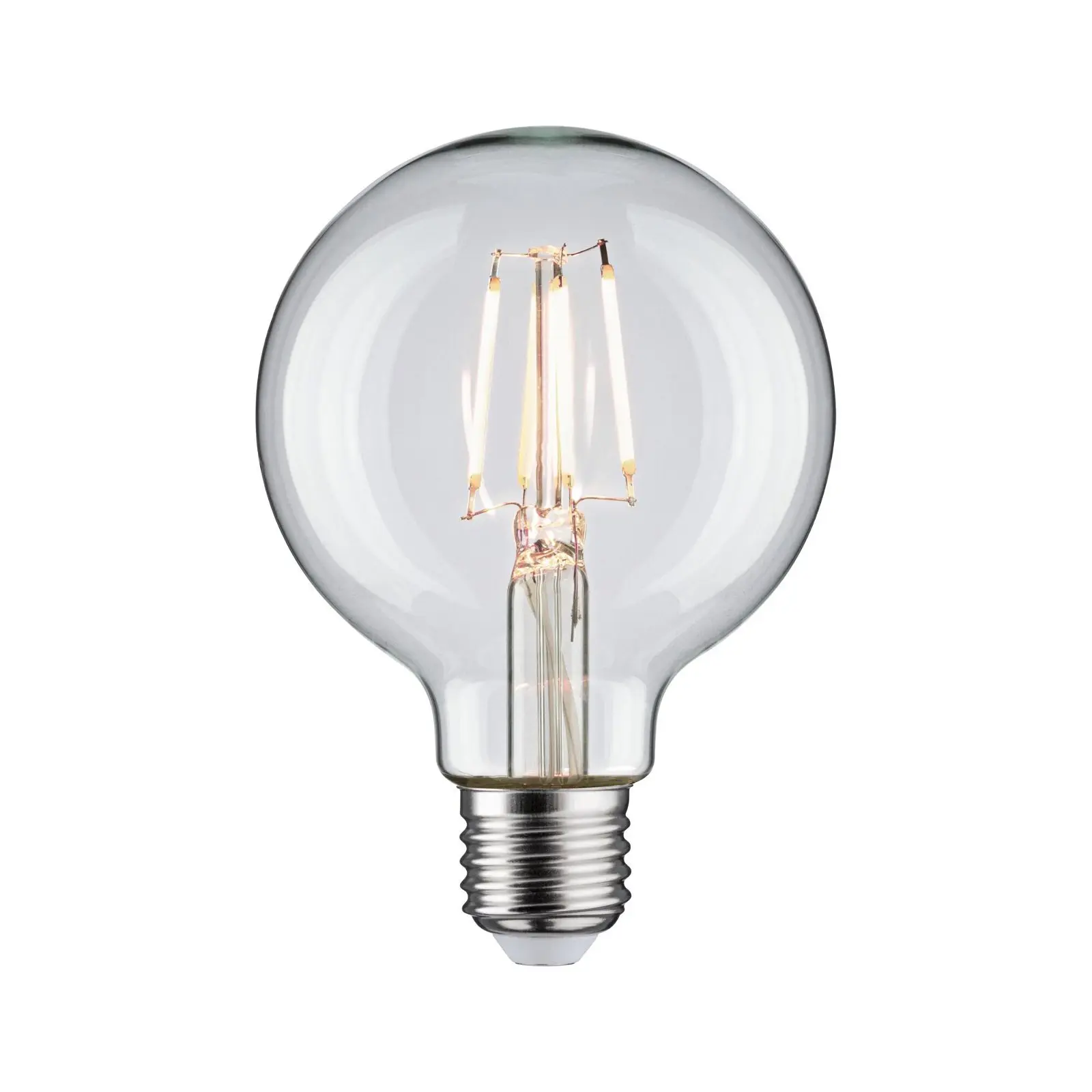 P 28955 Filament 230V LED Globe G80 E27 4,8W 4000K čirá - PAULMANN