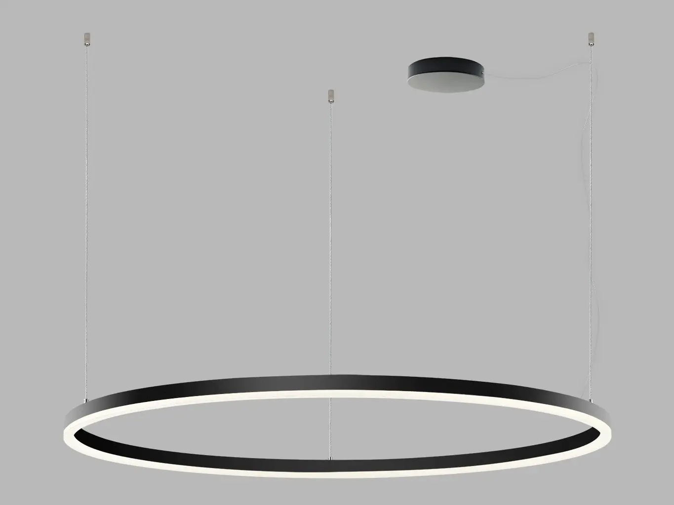 LED2 3273533DT CIRCLE 120 P-Z, B TRIAC DIM 100W 3000K závěsná černá