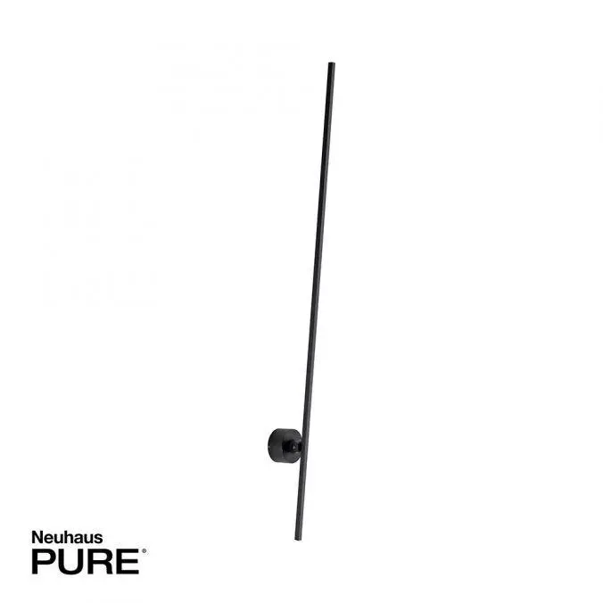 PN 9407-18 PURE GRAFO LED nástěnné svítidlo, černá, úzké, nastavitelné, 110cm 3000K - PAUL NEUHAUS