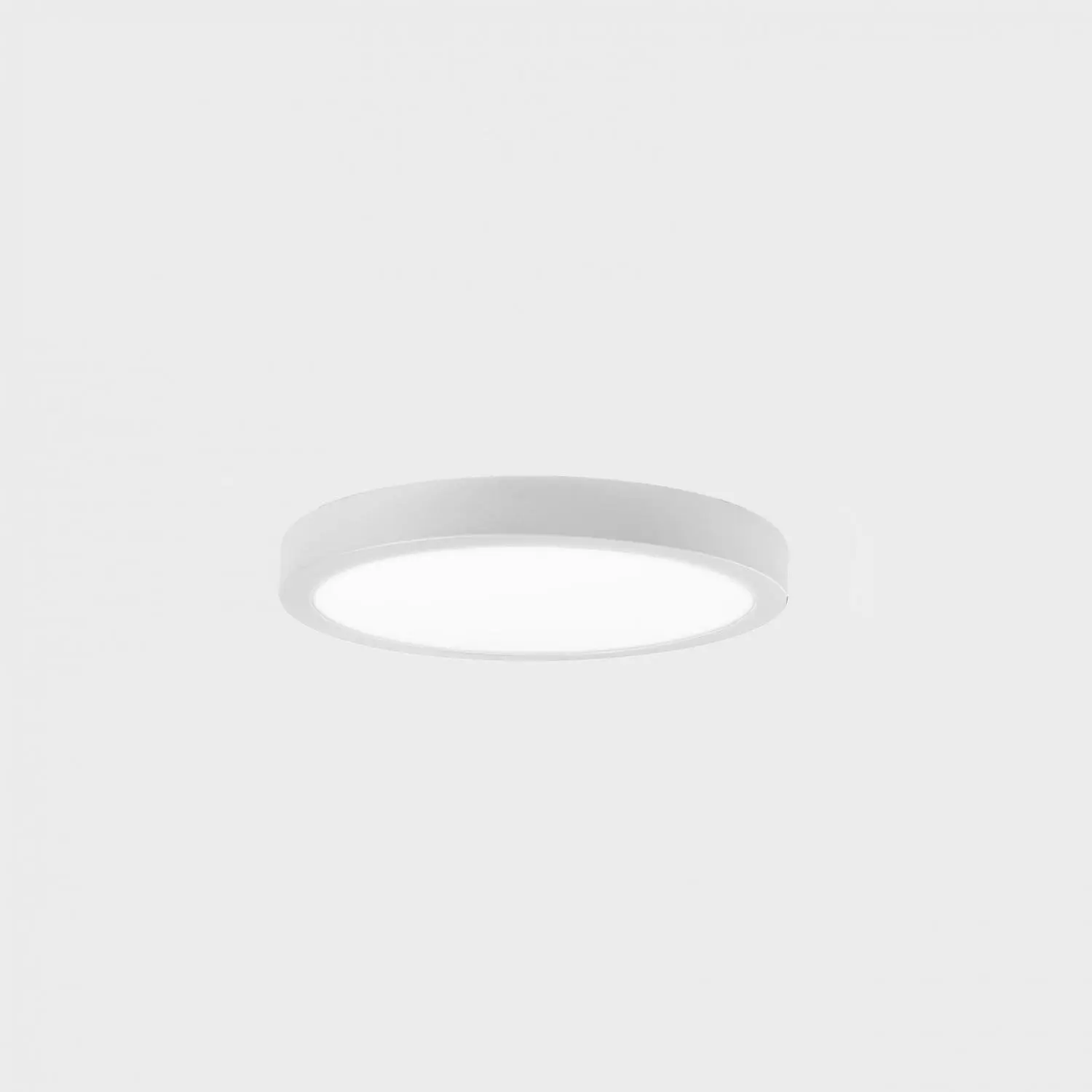 KOHL LIGHTING KOHL-Lighting DISC SLIM stropní svítidlo bílá 8W 3000K PUSH