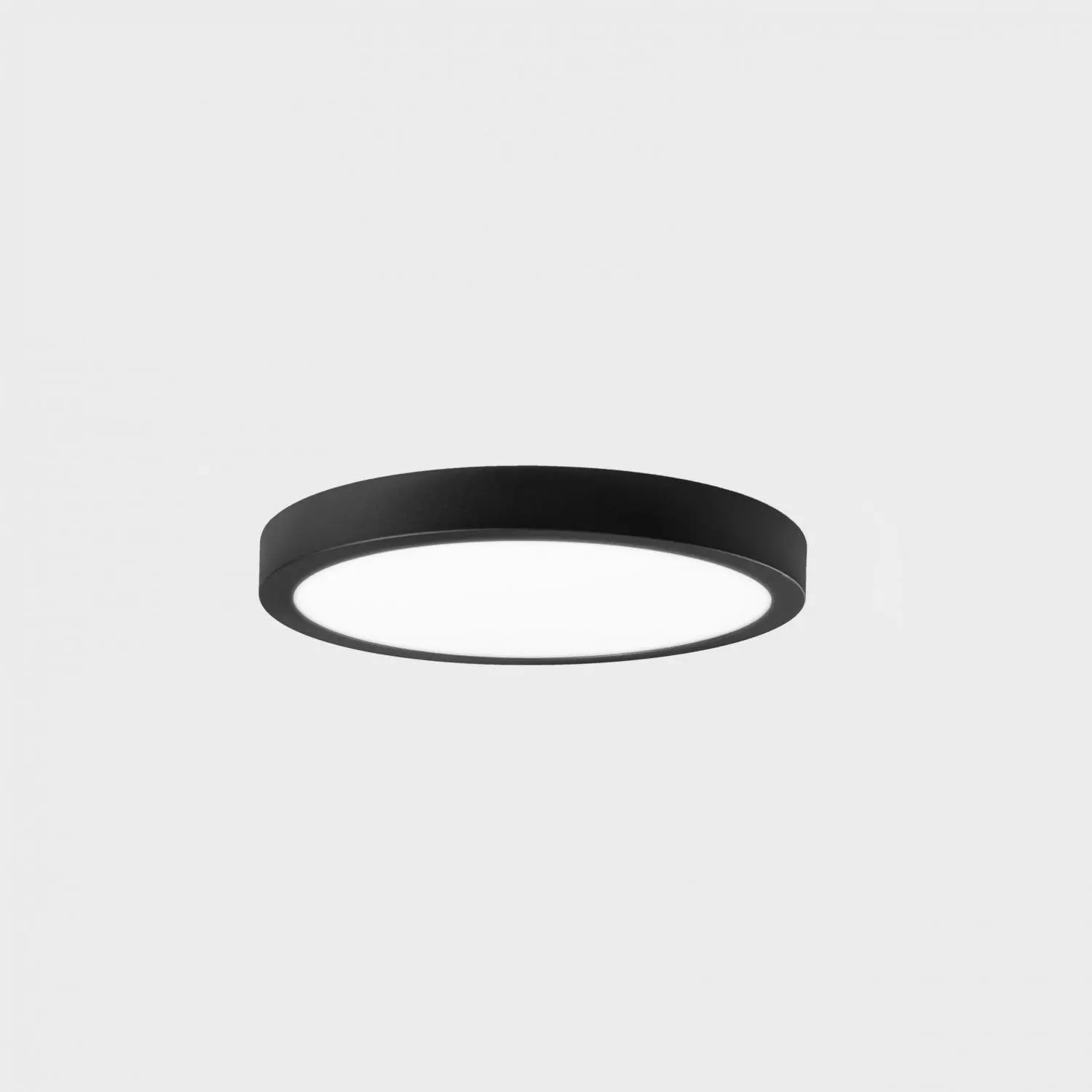 KHL K51700.02.SR.BK-BK.OP.ST.8.40.PU DISC SLIM stropní svítidlo černá 12 W 4000K PUSH (driver mimo) - KOHL-Lighting