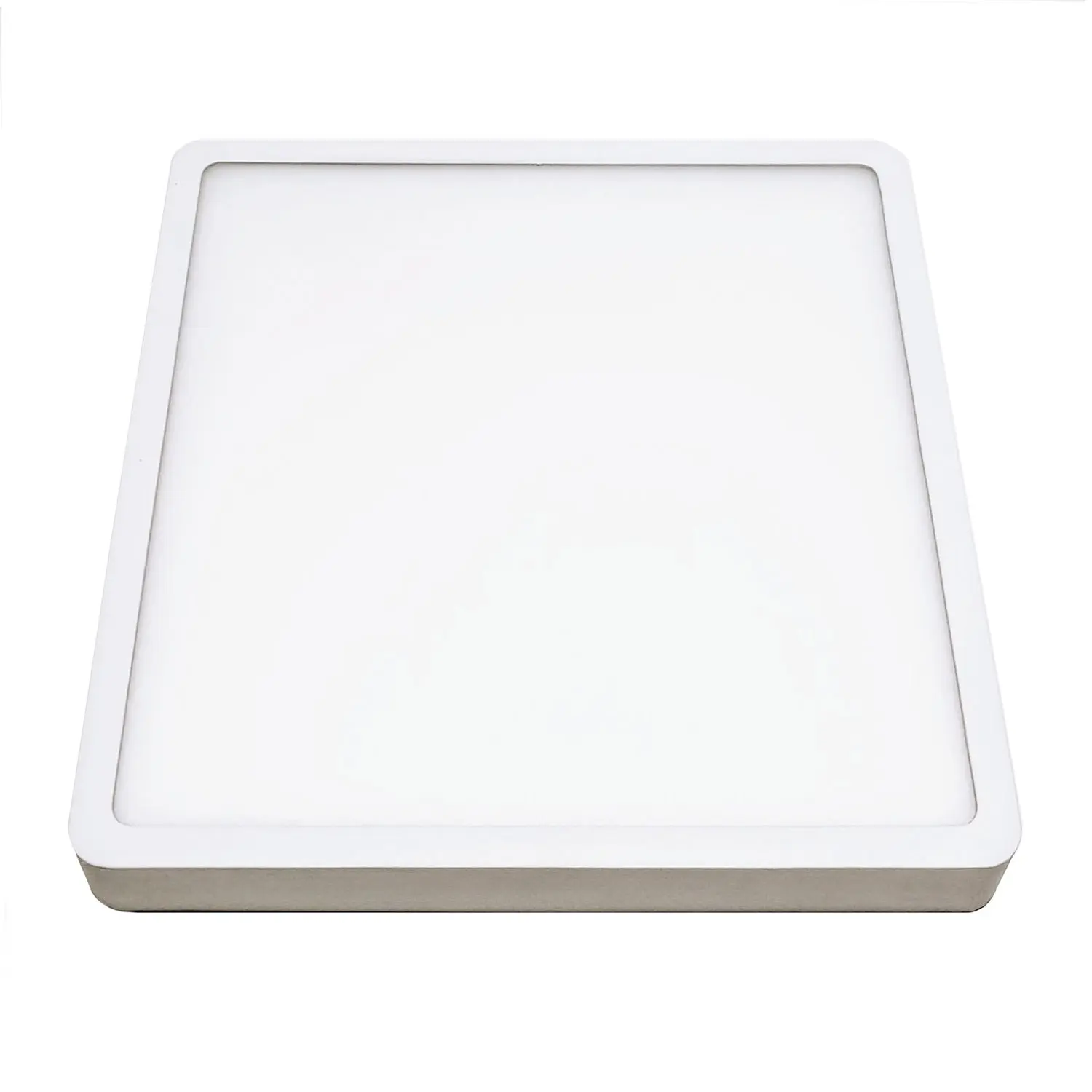 KHL K51701.01.SR.WH-WH.OP.ST.8.30.D1 DISC SLIM SQ stropní svítidlo bílá 6 W 3000K 1-10V (driver mimo) - KOHL-Lighting