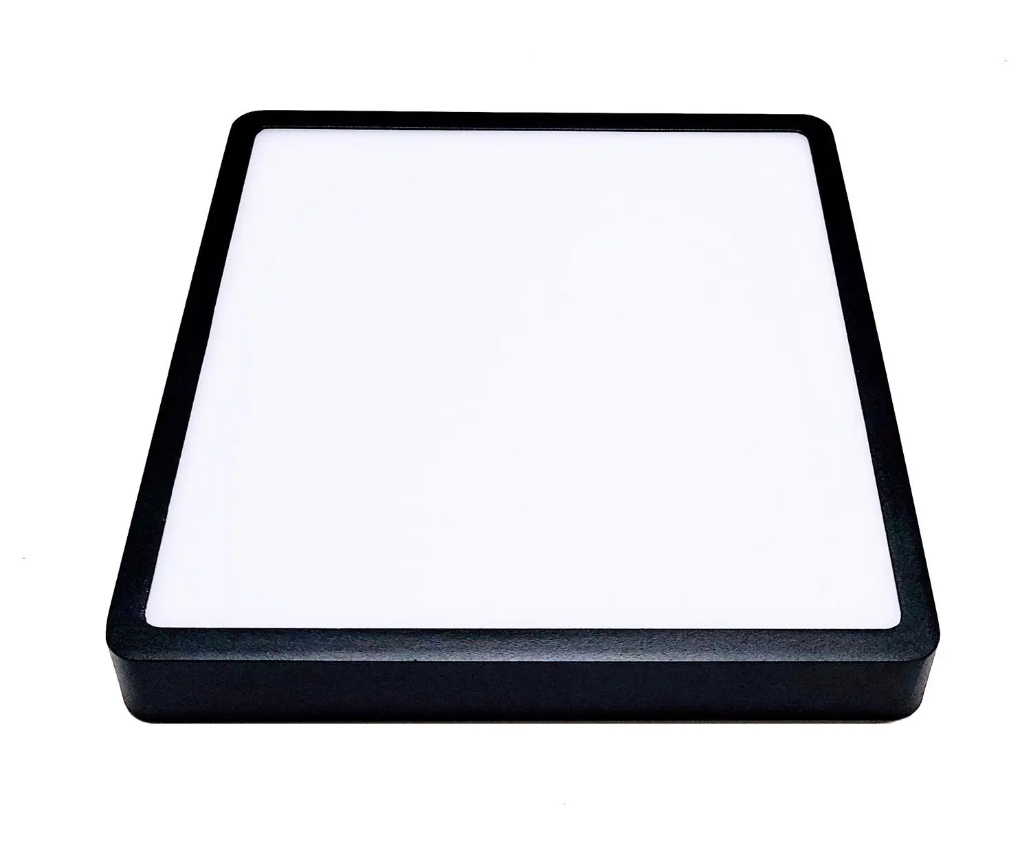 KOHL LIGHTING KOHL-Lighting DISC SLIM SQ stropní svítidlo černá 24 W 4000K fázové stmívání v3