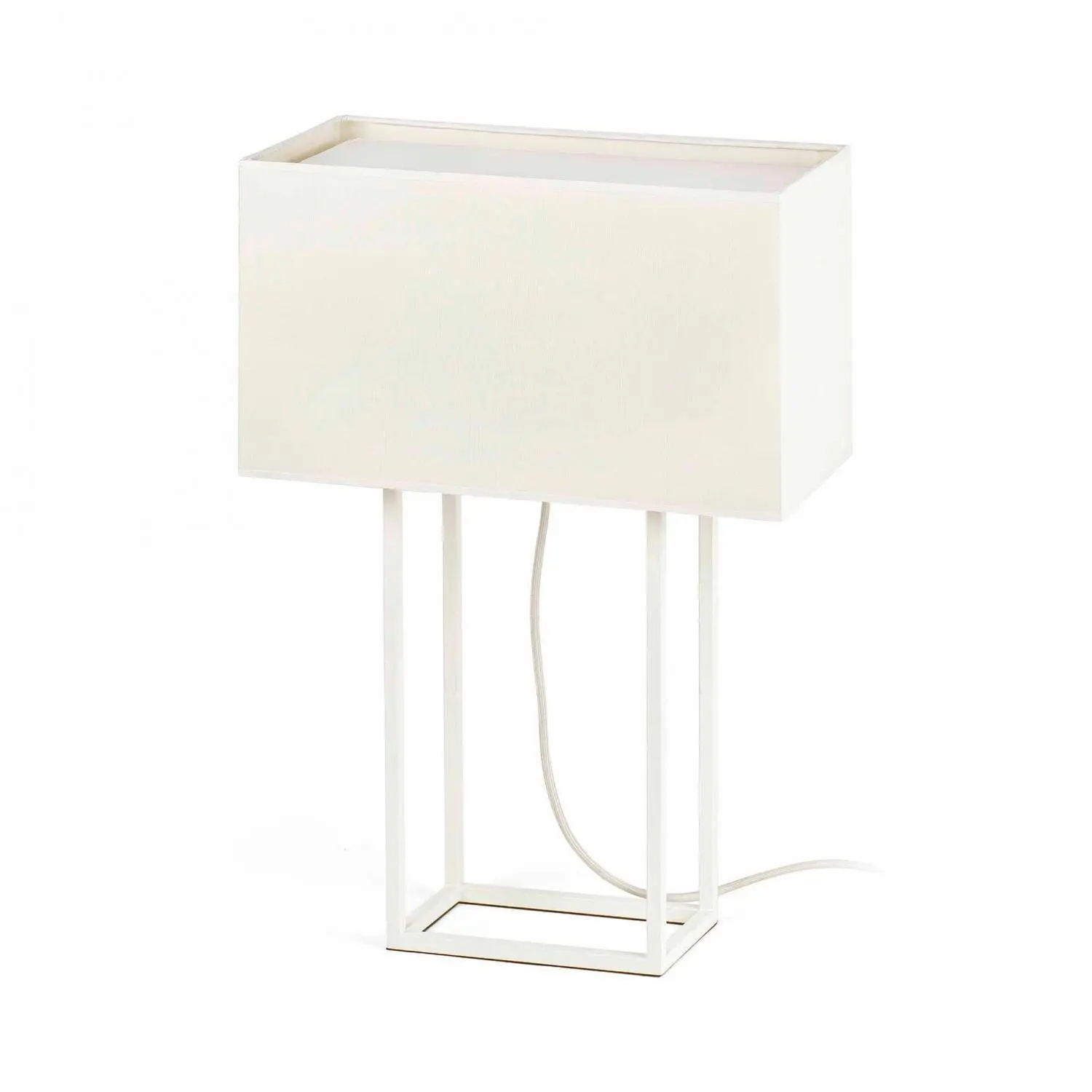 FARO 29984 VESPER bílá stolní lampa - FARO
