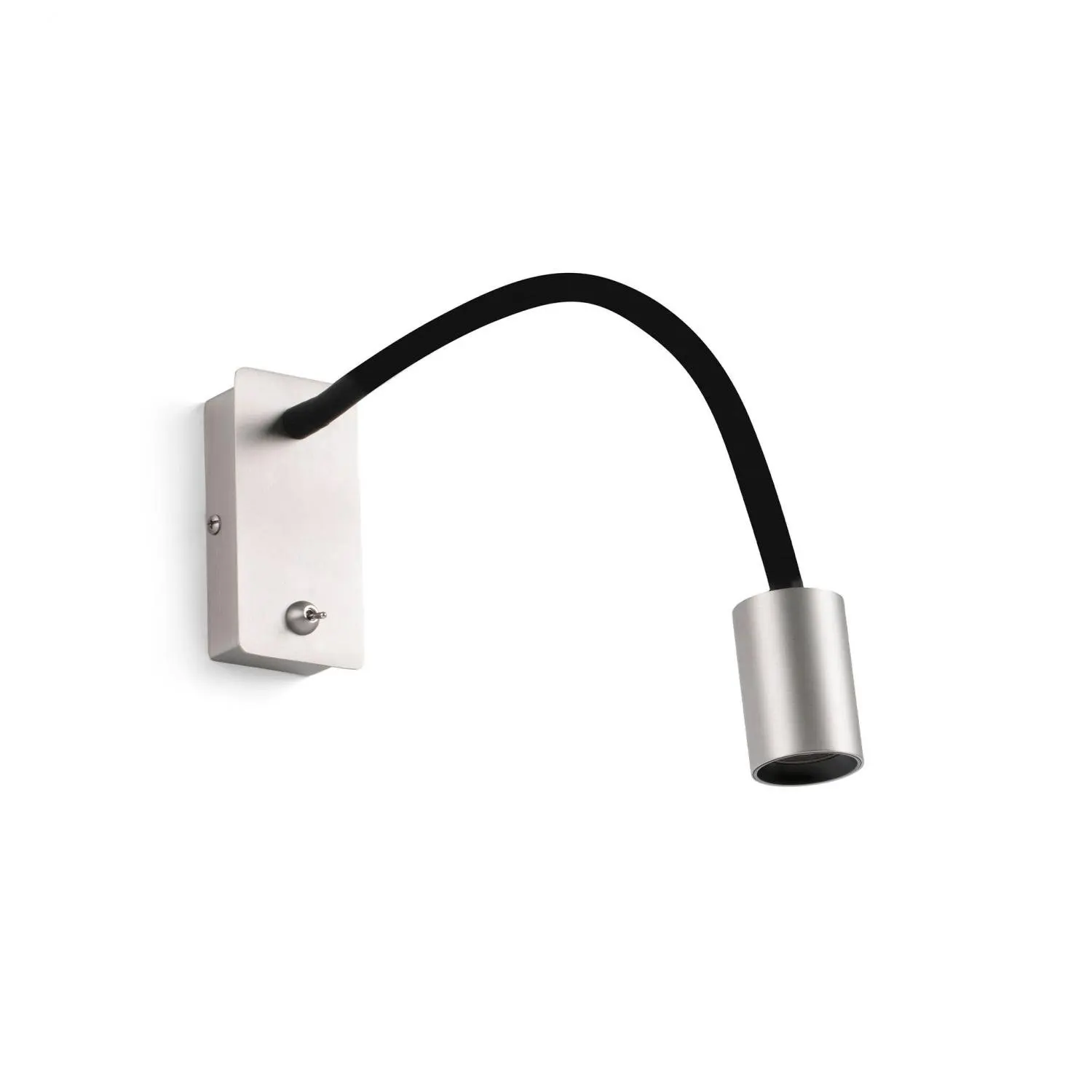 FARO 41026 LESER nástěnná lampa na čtení, nikl - FARO
