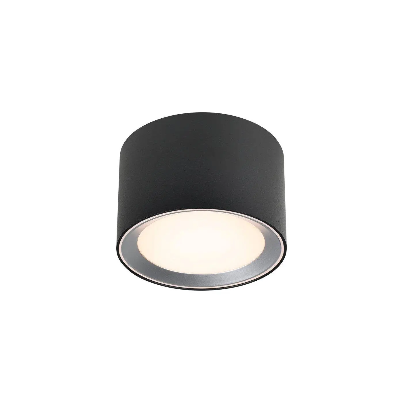 Stropní LED svítidlo NORDLUX Landon 8 černé IP44 6,5W 2700K 2110660103