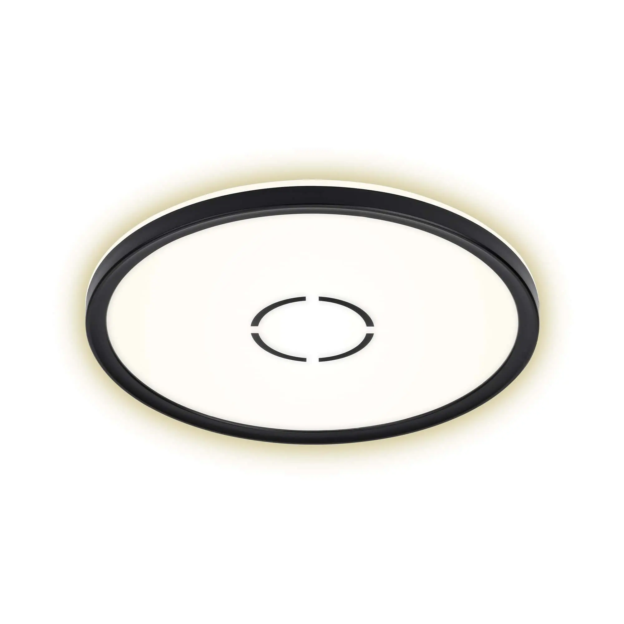 BRI 3391-015 Slim svítidlo LED panel, pr. 29,3 cm, 2400 lm, 18 W, černá - BRILONER