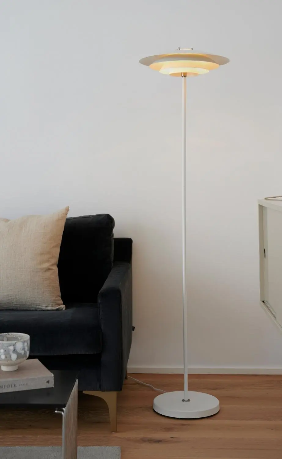 NOR 2213494001 Bretagne stojací lampa bílá - NORDLUX