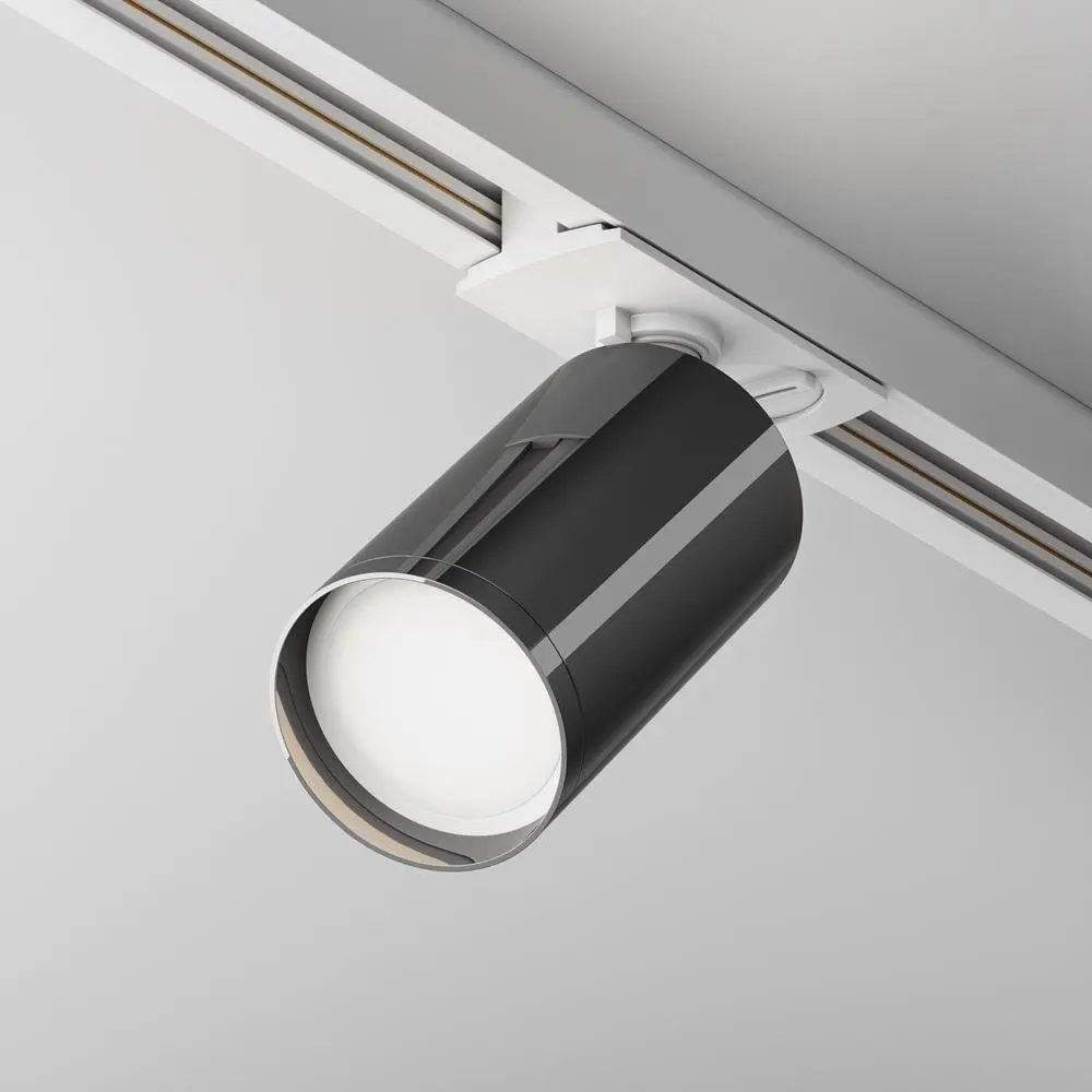 M TR020-1-U-GU10-WGF Svítidlo pro kolejnicový systém Focus S GU10 10W černý hliník Unity - MAYTONI