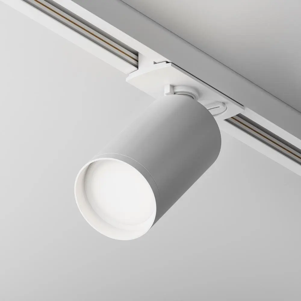 M TR020-1-GU10-W Svítidlo pro kolejnicový systém Focus S GU10 10W bílá hliník Unity - MAYTONI