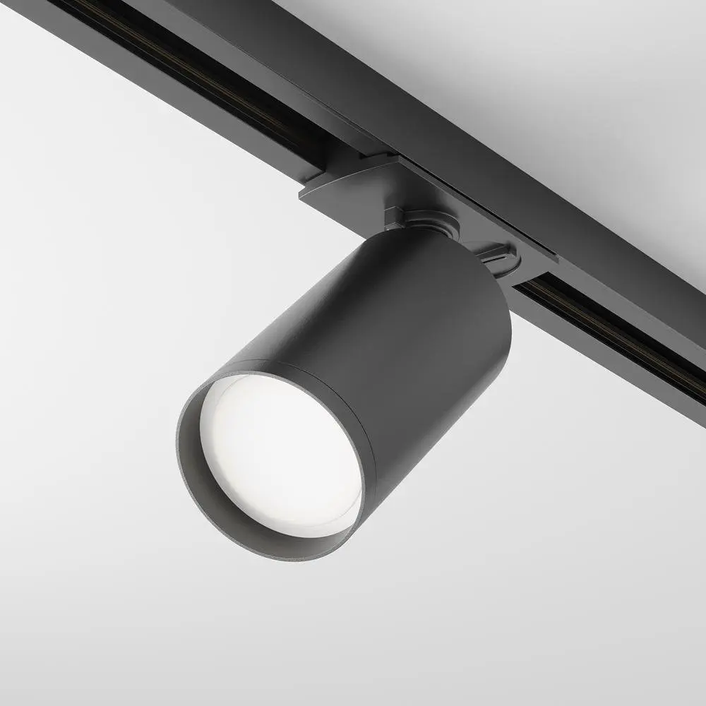 M TR020-1-GU10-B Svítidlo pro kolejnicový systém Focus S GU10 10W černý hliník Unity - MAYTONI
