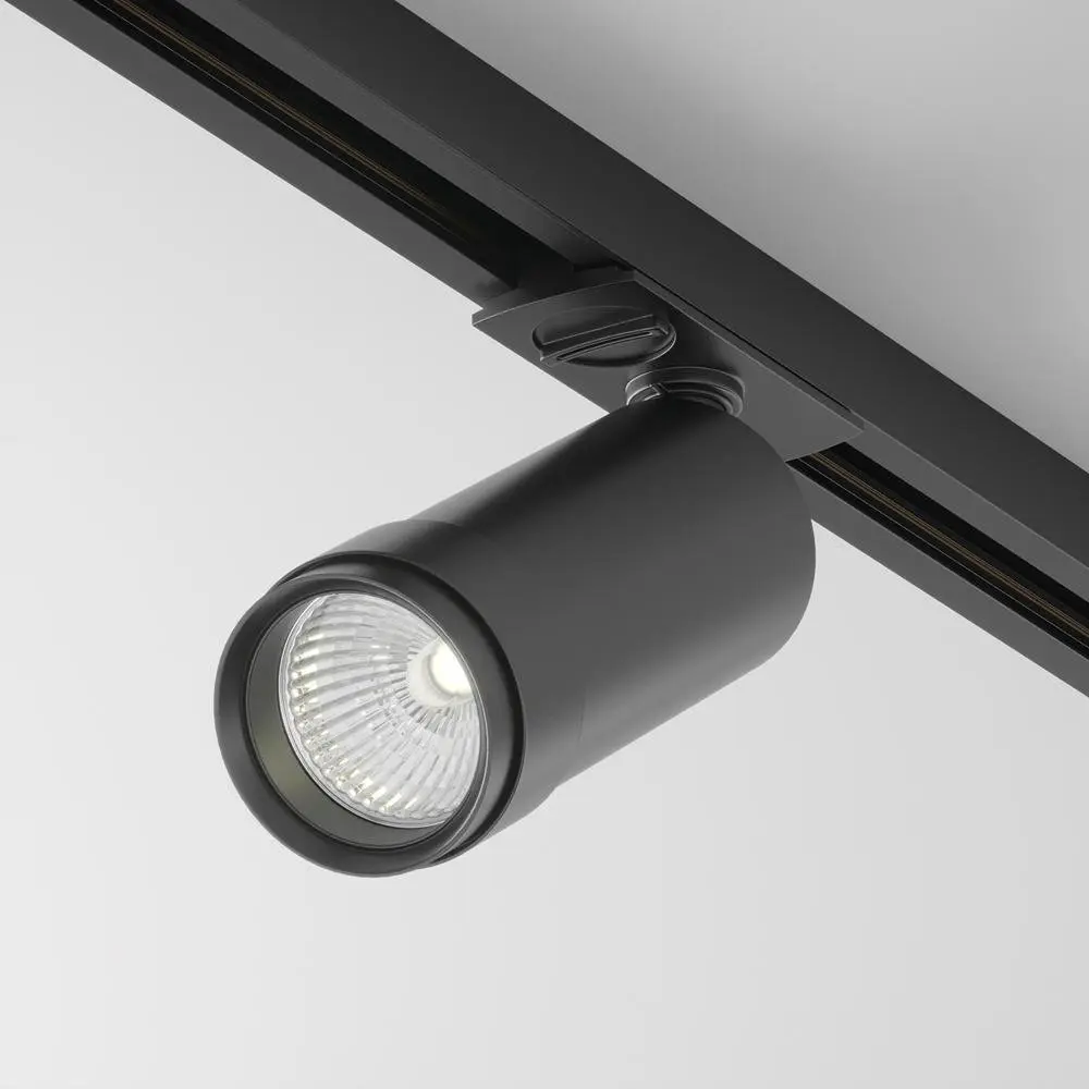 MAYTONI svítidlo pro kolejnicový systém Focus Zoom 1-fázový kolejnicový systém UNITY 4000K 12W TR021-1-12B4K-Z-D-B