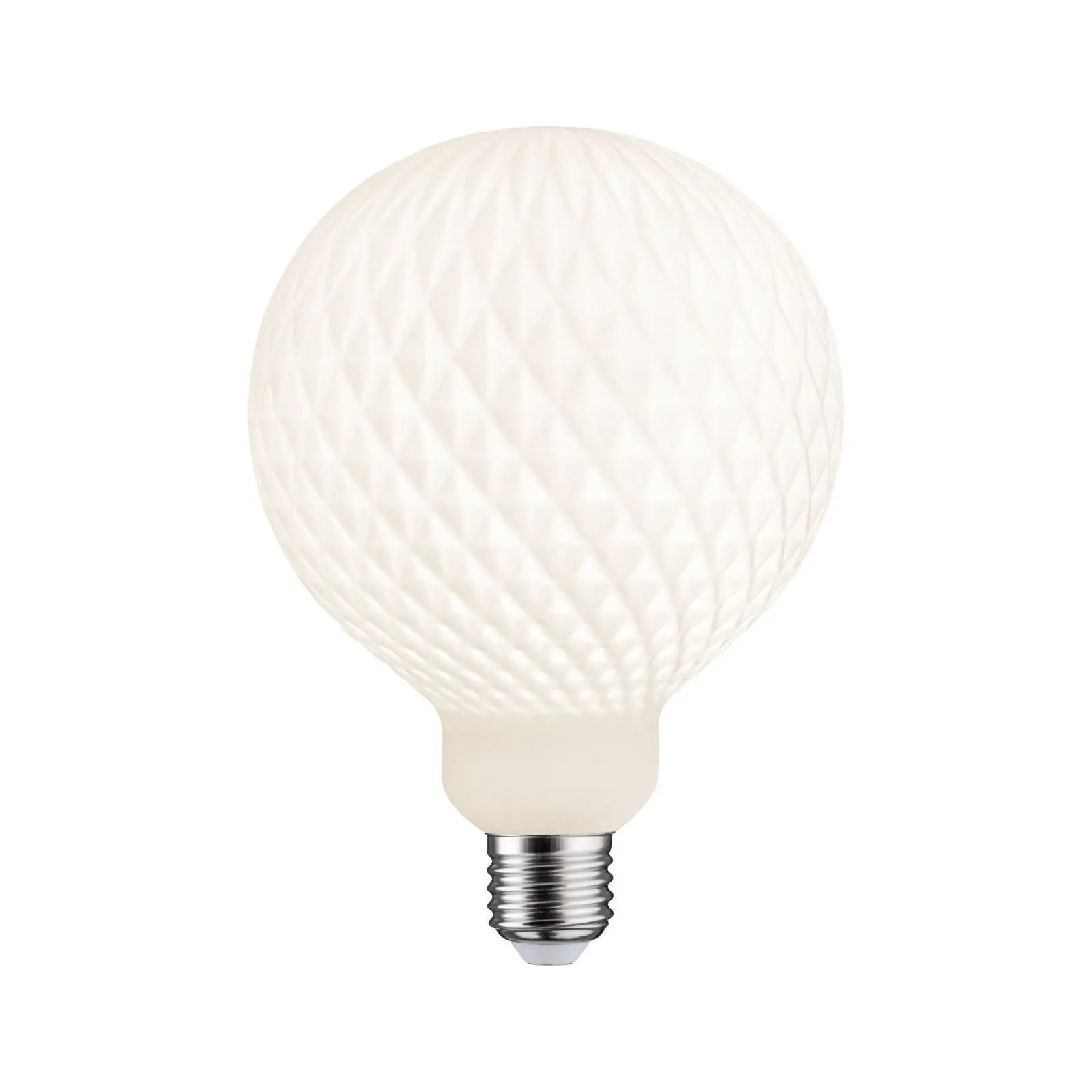P 29077 White Lampion Filament 230V LED Globe G125 E27 4,3W 3000K stmívatelné bílá - PAULMANN