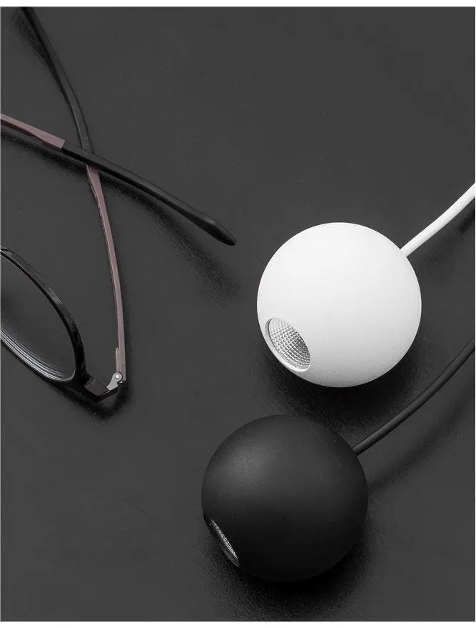 NV 9103212 Závěsné svítidlo NOCCI černý hliník černý kabel LED 4.5W 230V 3000K IP20 - NOVA LUCE