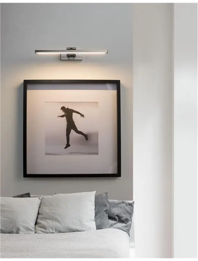 Kovové LED nástěnné svítidlo s ohybatelnou konstrukcí v mosazné barvě Marnell – Nova Luce