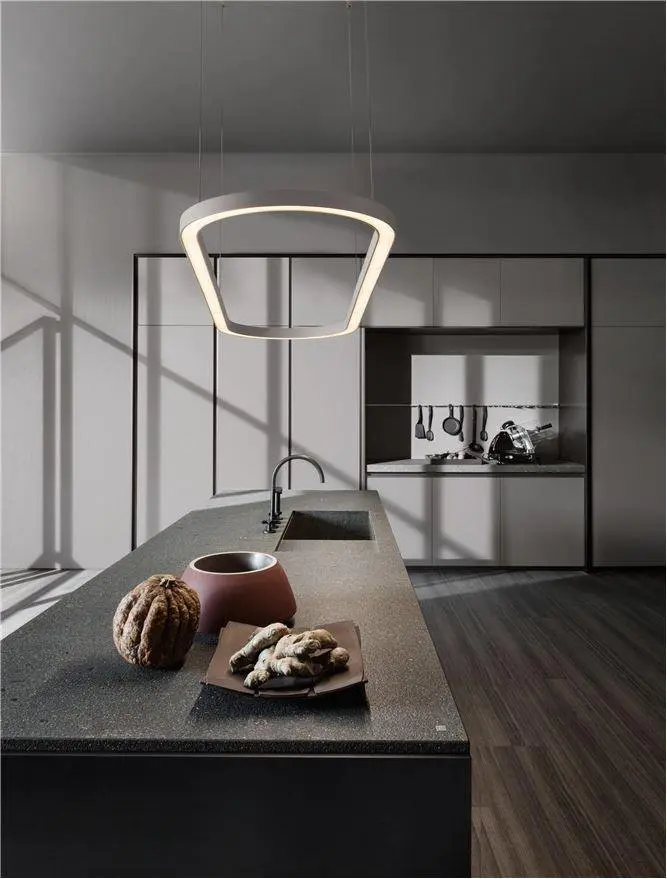 Závěsné LED svítidlo NOVA LUCE CUPPE 58W 3000K bílé 9345625