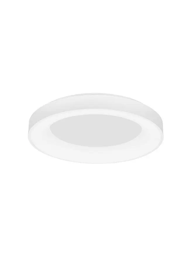 NOVA LUCE stropní svítidlo RANDO SMART bílý hliník a akryl LED 50W 230V 3000K - 4000K IP20 Tuya stmívatelné 9453041