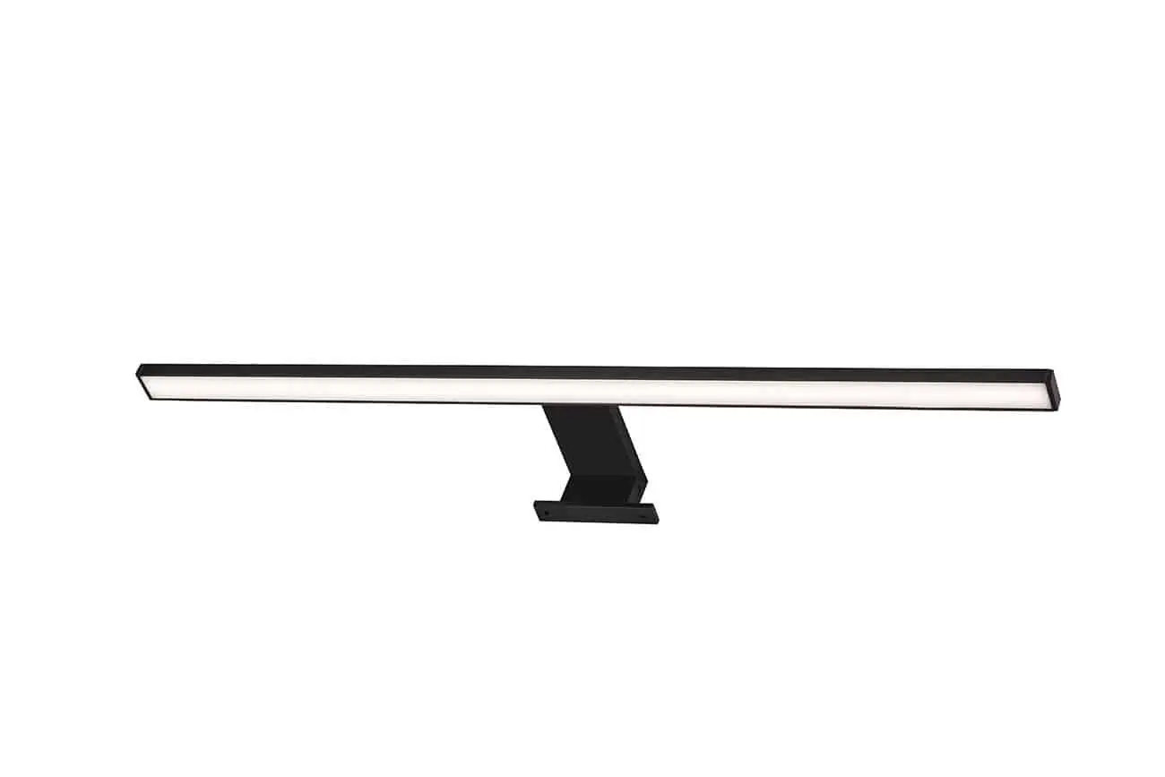 BRI 2104-115 LED svítidlo k zrcadlu 60 cm 8W 780lm černá - BRILONER