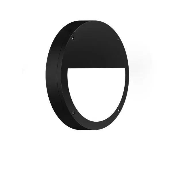 SLC venkovní nástěnné LED svítidlo Dio Eye černé 660/695/735 lm 2700/3200/4000K IP65 opál