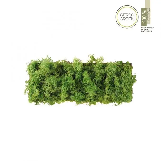 LD 15637-66 GREEN CARLO LED nástěnné svítidlo islandský mech teplá bílá 3000K akustické - LEUCHTEN DIREKT / JUST LIGHT