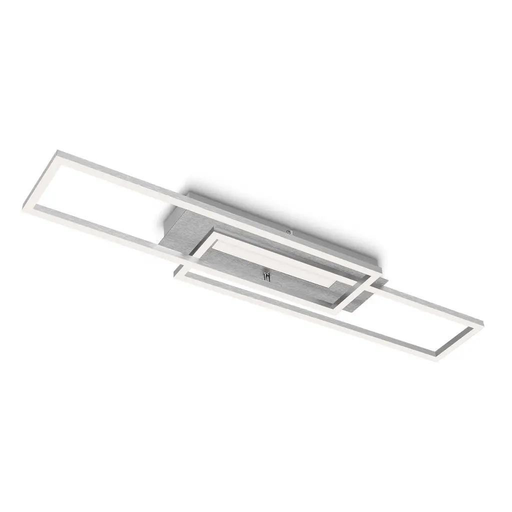 BRILO 3546-018 LED stropní svítidlo, 82,7 cm, 40 W, 4400 lm, hliník - BRILO