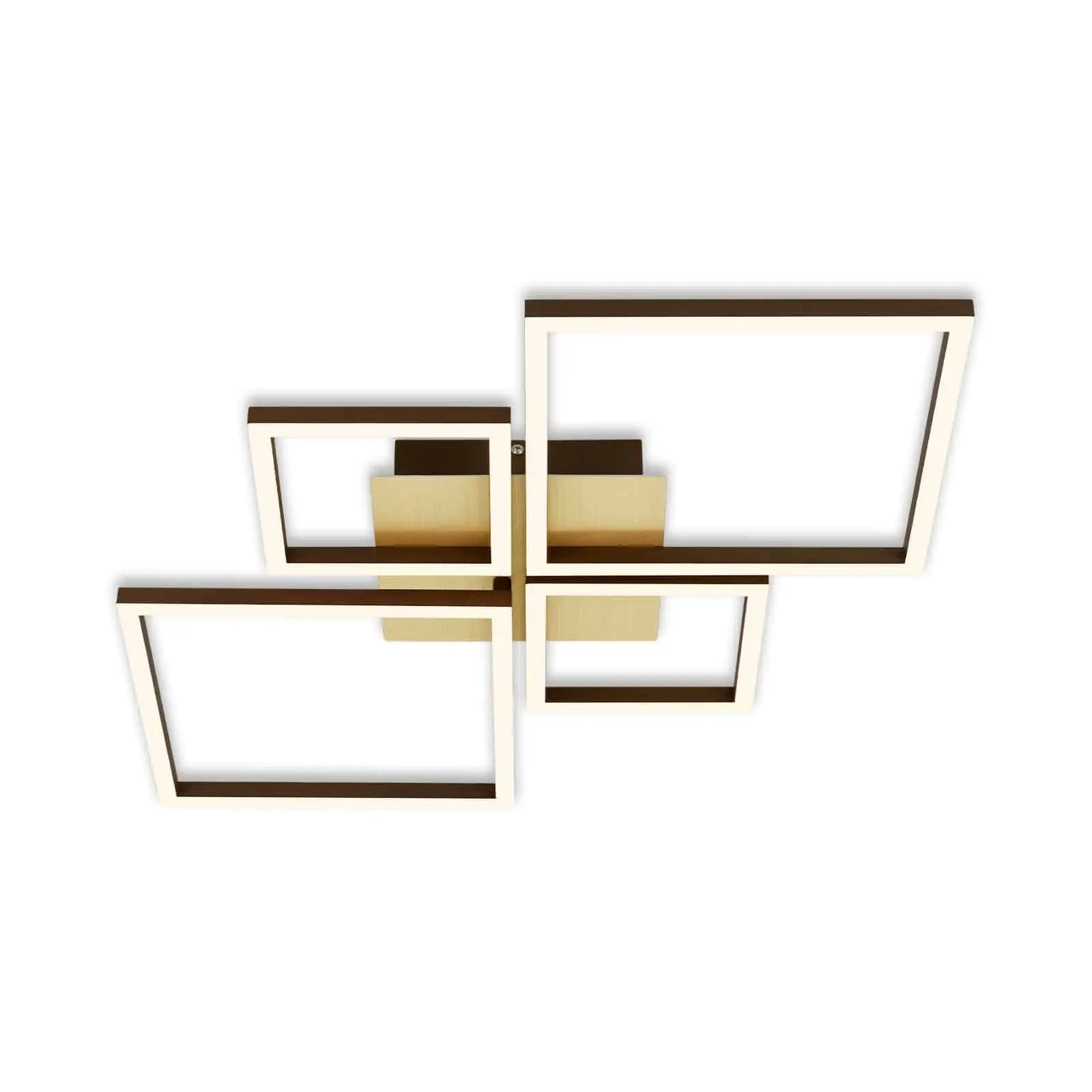 BRILO 3128-017 LED rám 75 cm 2x14W 1500lm zlatá - BRILO
