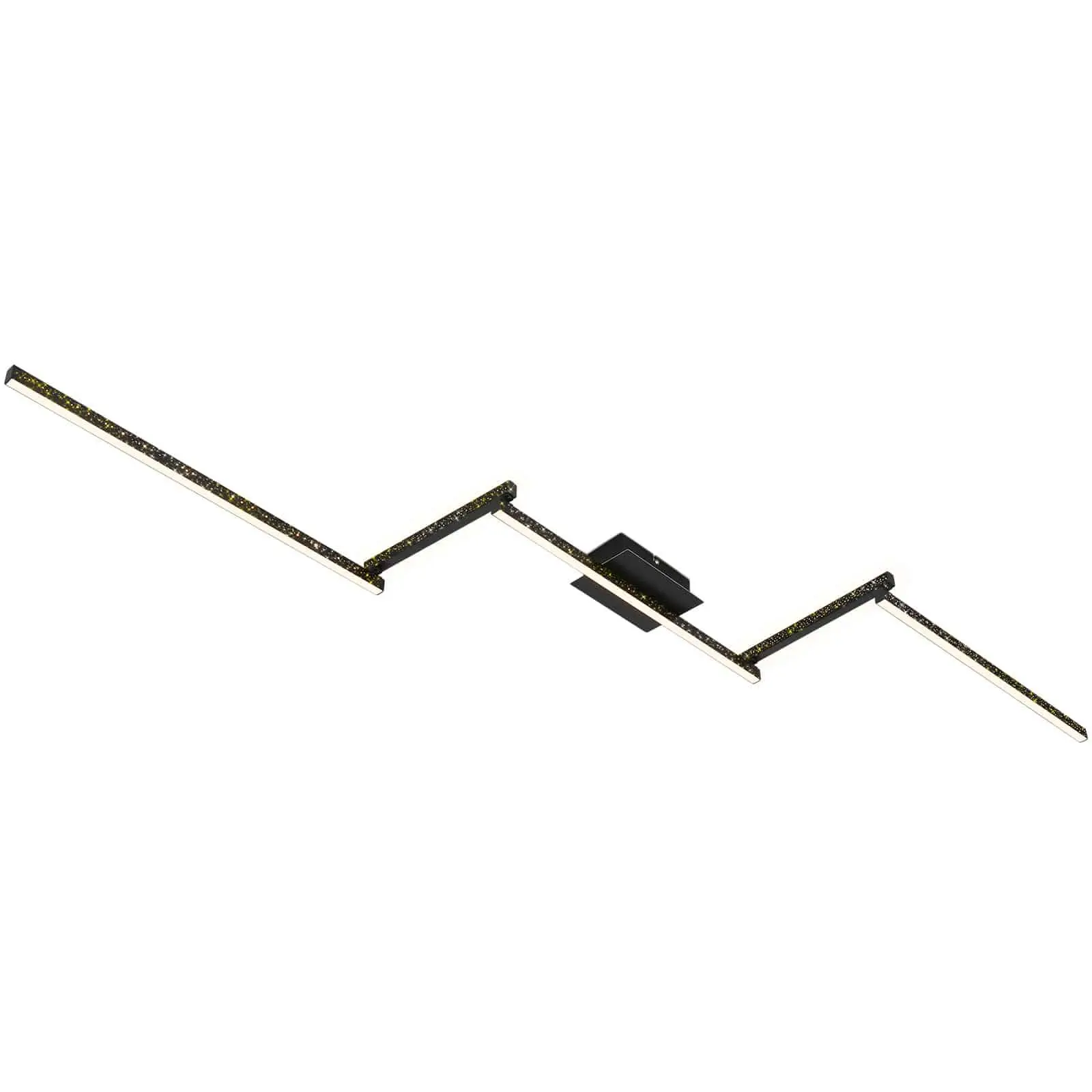 BRILO 3719-055 LED nástěnné a stropní svítidlo, 227 cm, 24 W, 700 lm, černá - BRILO