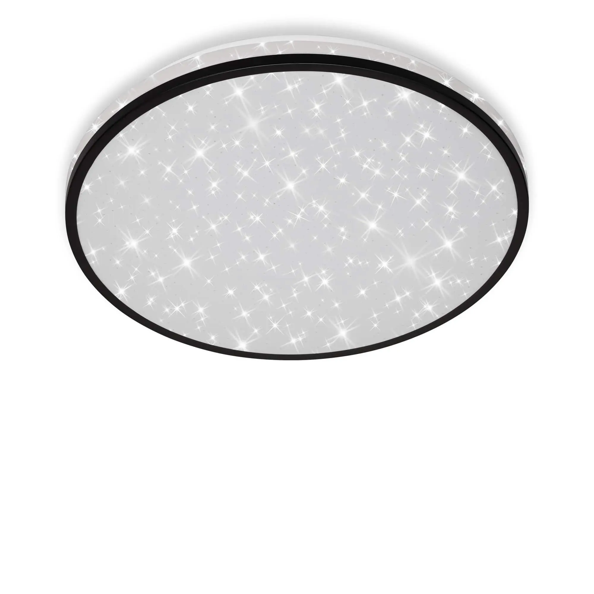 BRI 3456-215 LED stropní svítidlo hvězdné nebe, pr. 38 cm, 24 W, černá - BRILONER