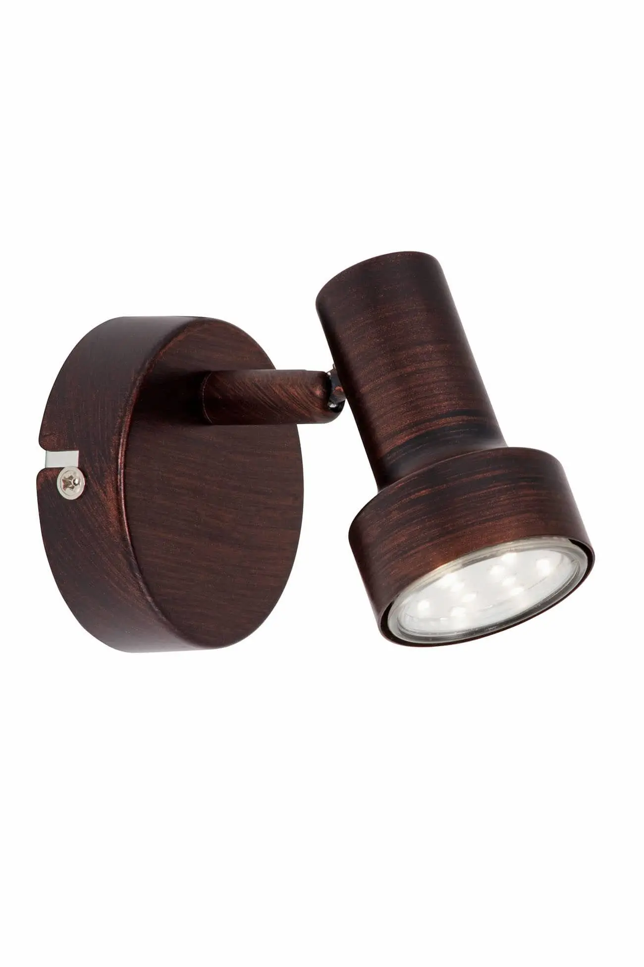 BRI 2843-011 Bodové svítidlo pr. 8 cm 1xGU10 3W 250lm antická měď - BRILONER
