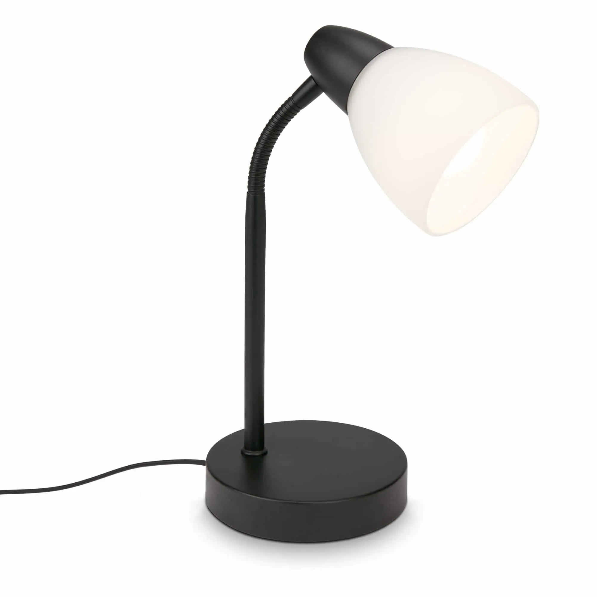 BRILO 7022-015 Stolní lampa, 30 cm, max. 25 W, černá - BRILO