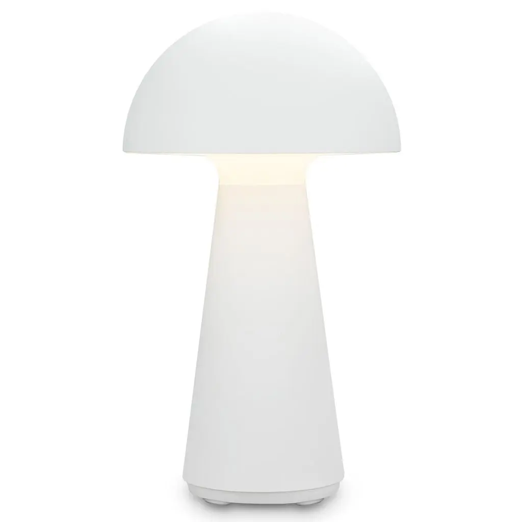 BRILO 7421016 LED nabíjecí stolní lampa 28 cm 2,6W 300lm bílé - BRILO