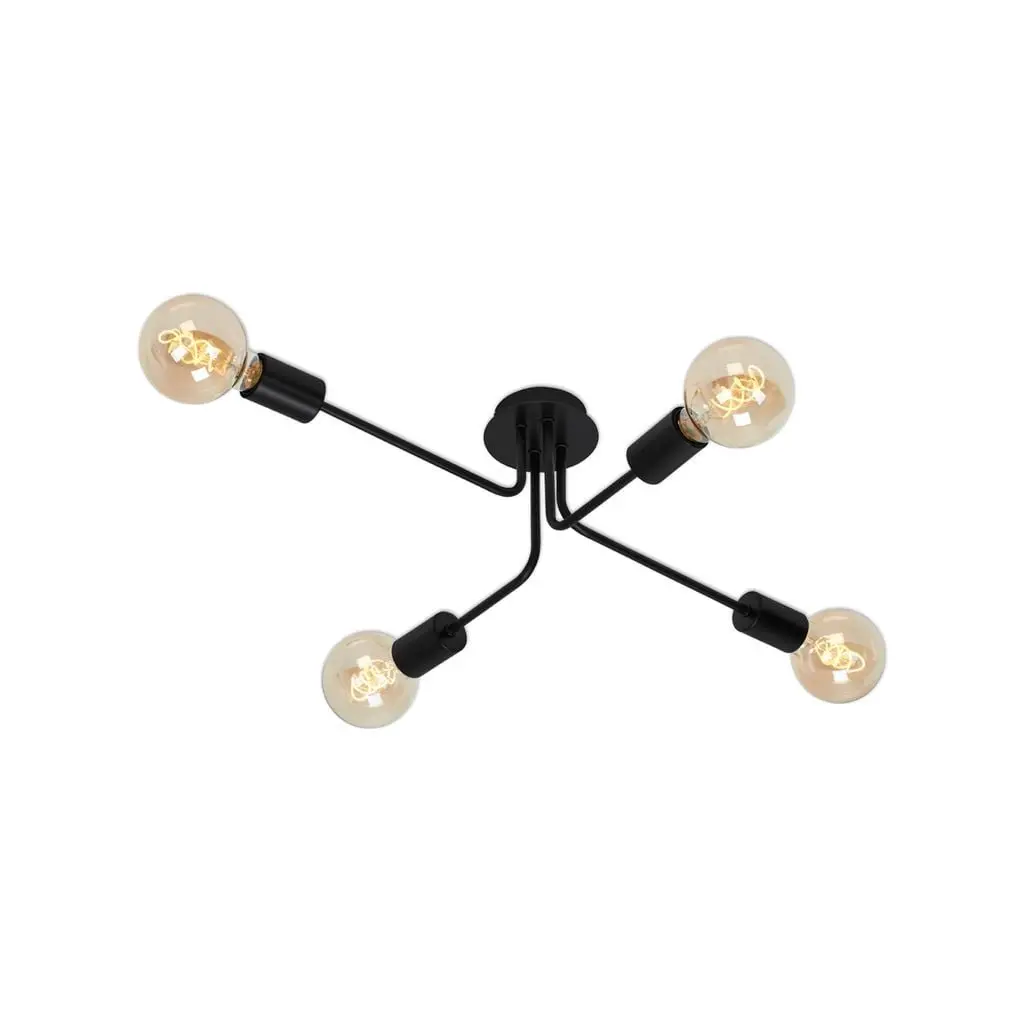 BRILO 2886-045 Bodové svítidlo 67 cm 4x E27 60W černá - BRILO