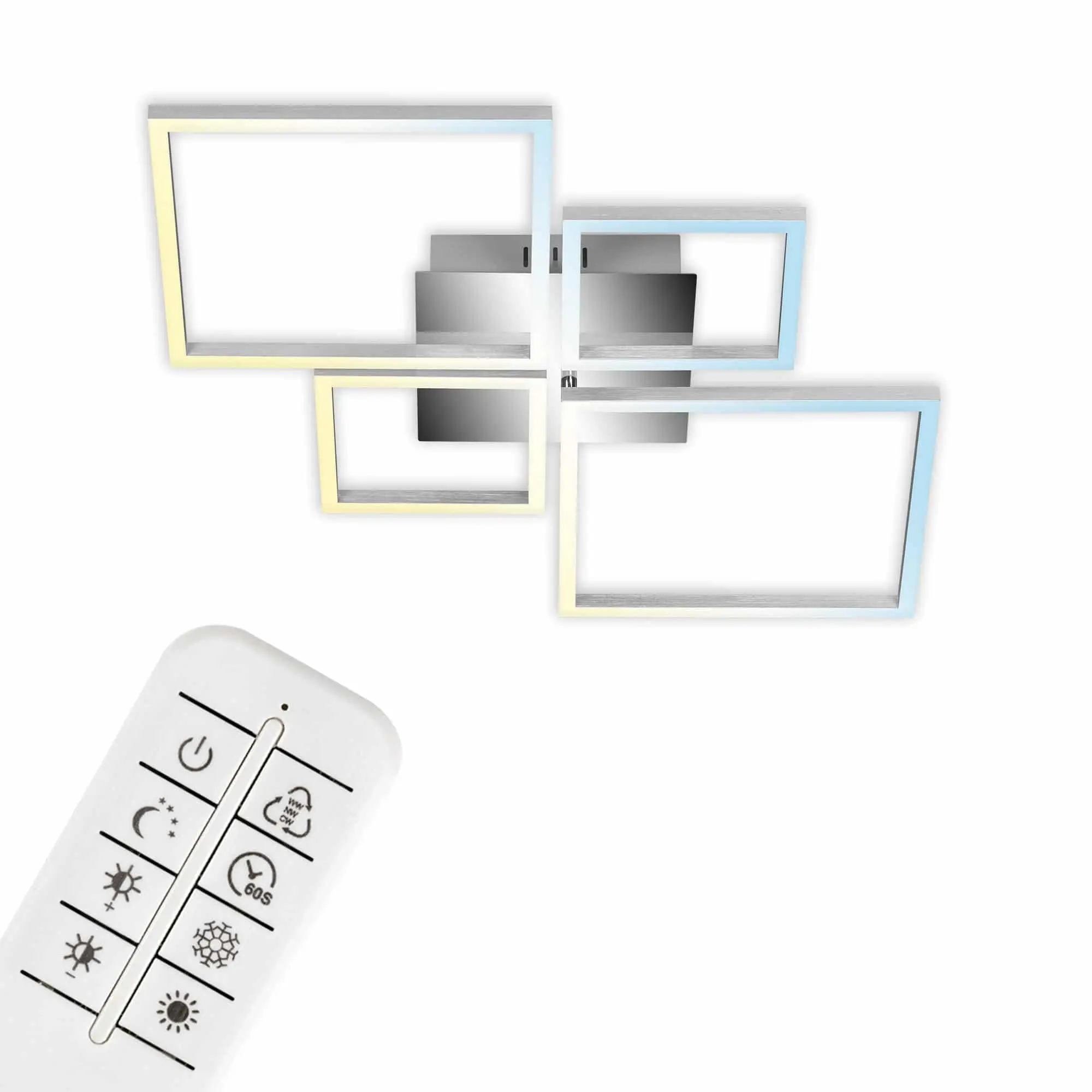 BRILO 3093-018 LED CCT rám 75 cm 10,5W 1400lm chrom - BRILO