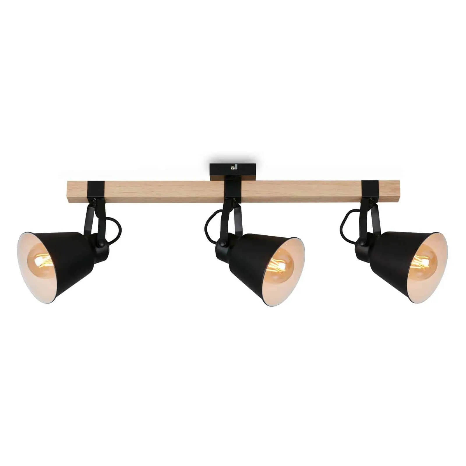 BRILO 2406-035 Bodové svítidlo 68 cm 3x E27 40W černá - BRILO
