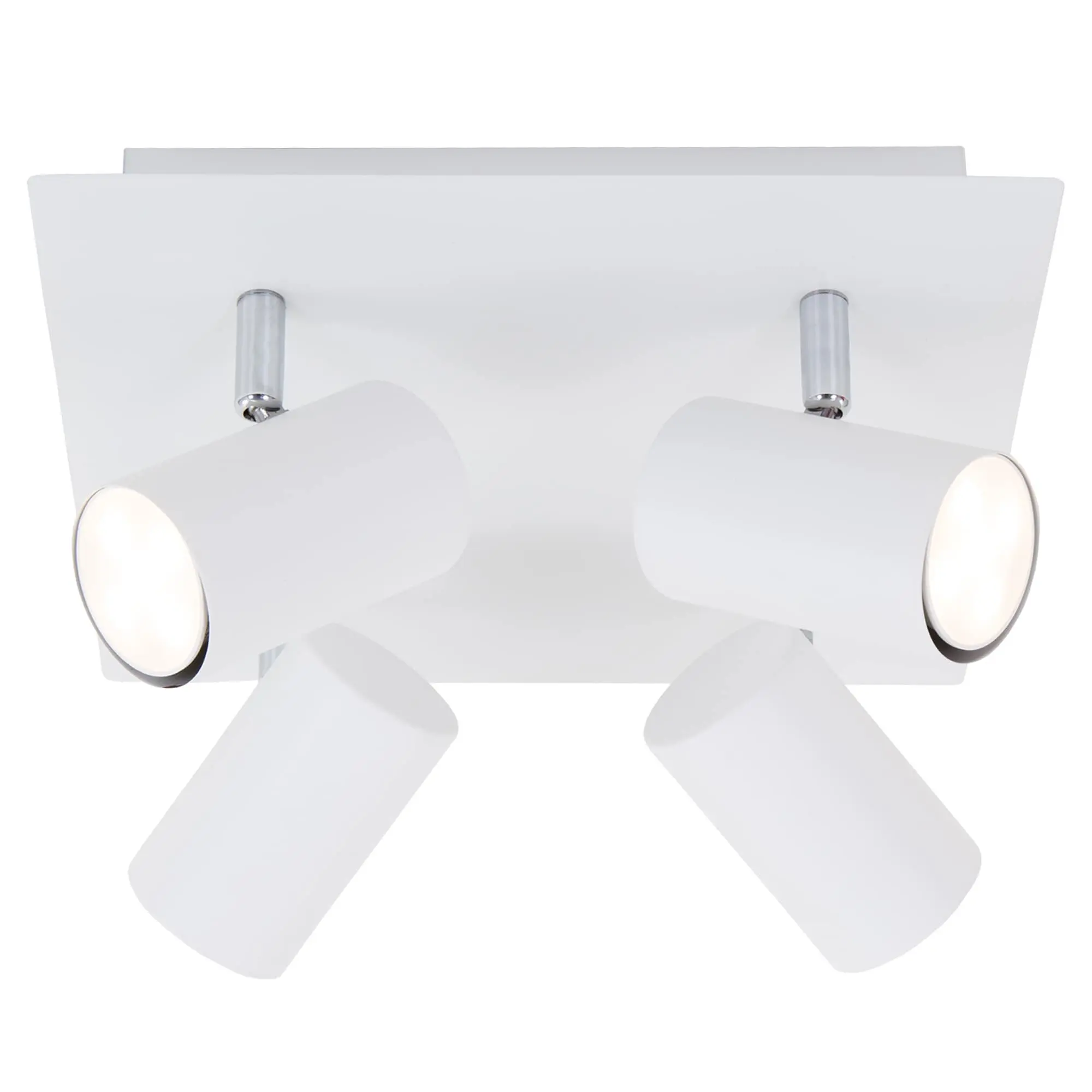 BRILO 2857-046 Bodové svítidlo 26,5 cm 4xGU10 40W bílé - BRILO