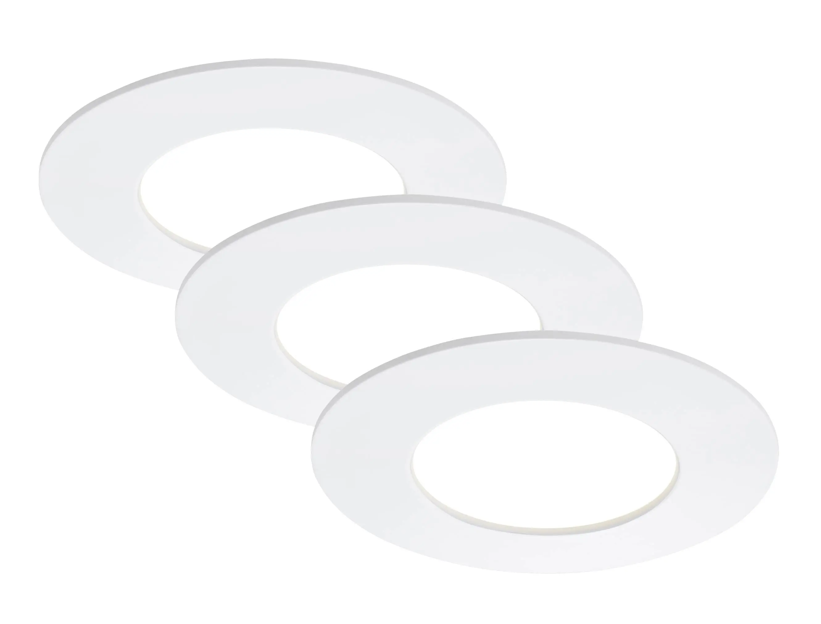BRI 7103-436 3ks sada LED vestavné svítidlo, pr. 8,5 cm, 5 W, bílé - BRILONER