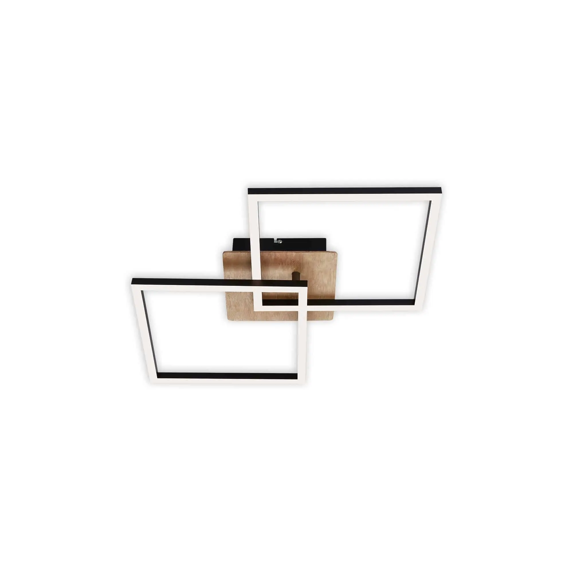 BRILO 3210-014 LED stropní svítidlo, 62 cm, 24 W, černá - BRILO