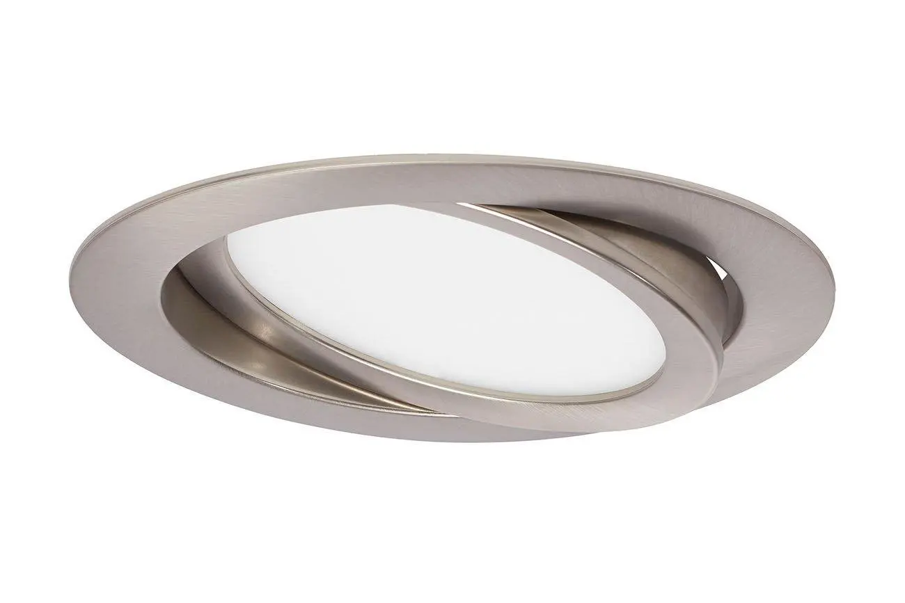 BRI 7116-432 3ks sada LED vestavné svítidlo, pr. 14 cm, 9 W, matný nikl - BRILONER