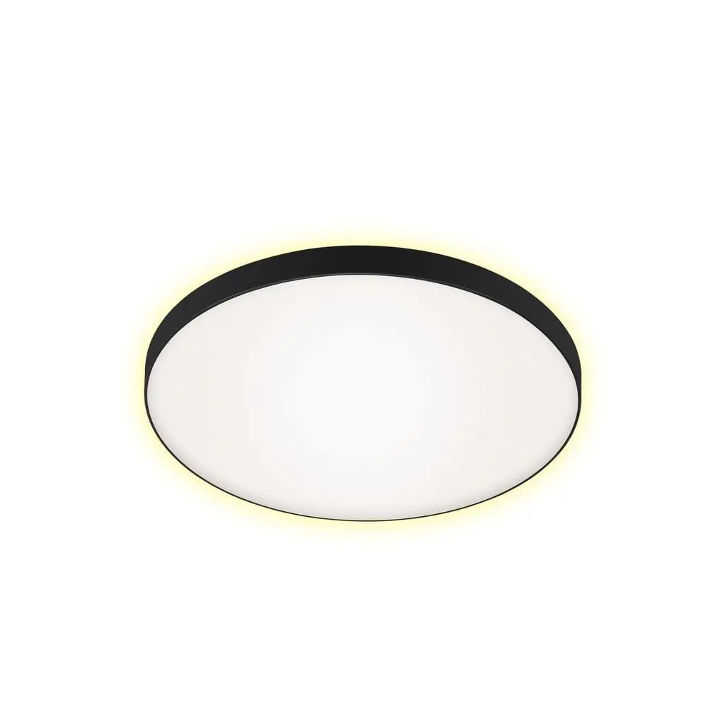 BRILONER LED stropní svítidlo, pr. 35,5 cm, 18 W, černá-bílá BRI 3443-215