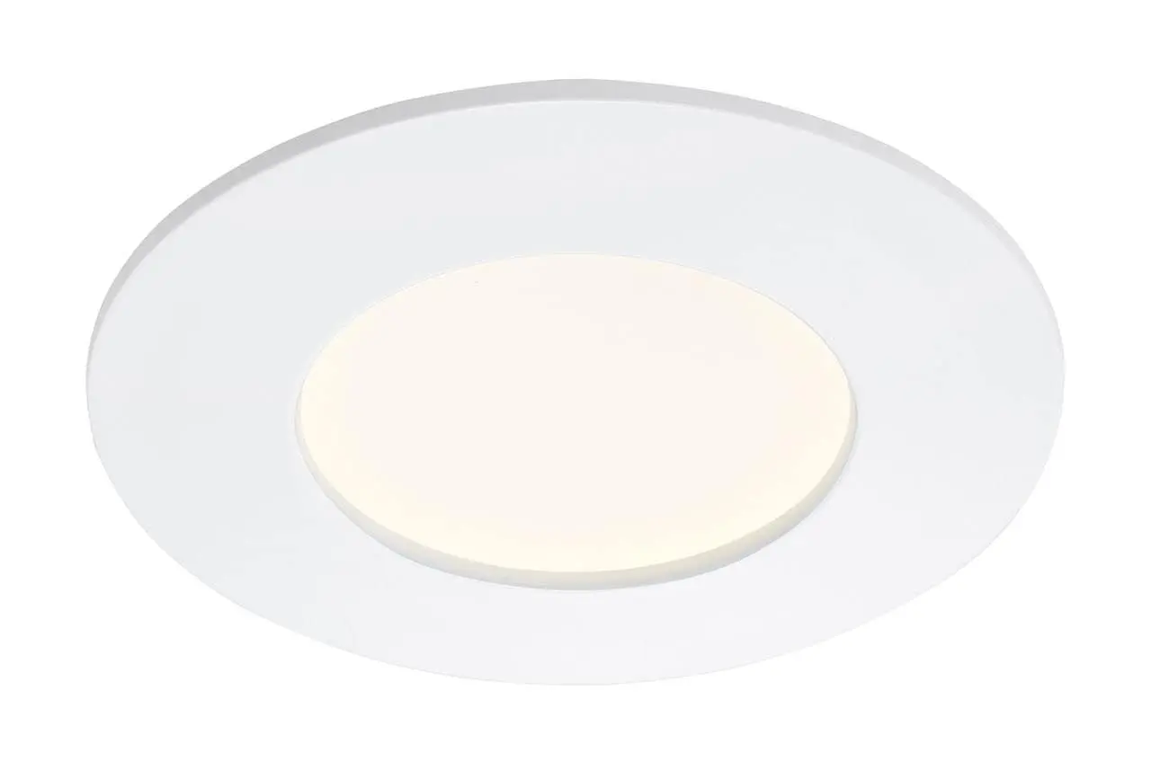 BRI 7282-016 LED vestavné svítidlo, pr. 8,5 cm, 6 W, bílé - BRILONER