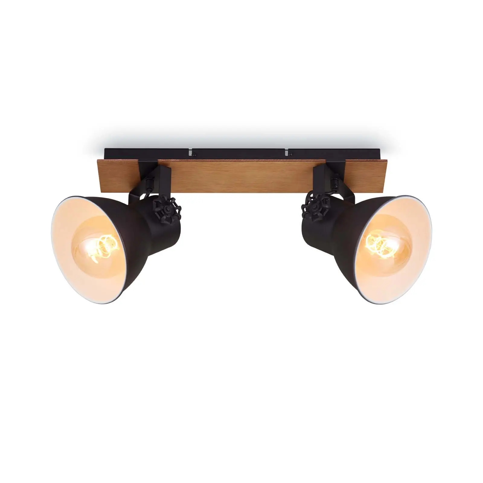 BRILO 2742-025 Bodové svítidlo 45 cm 2x E27 40W černá - BRILO